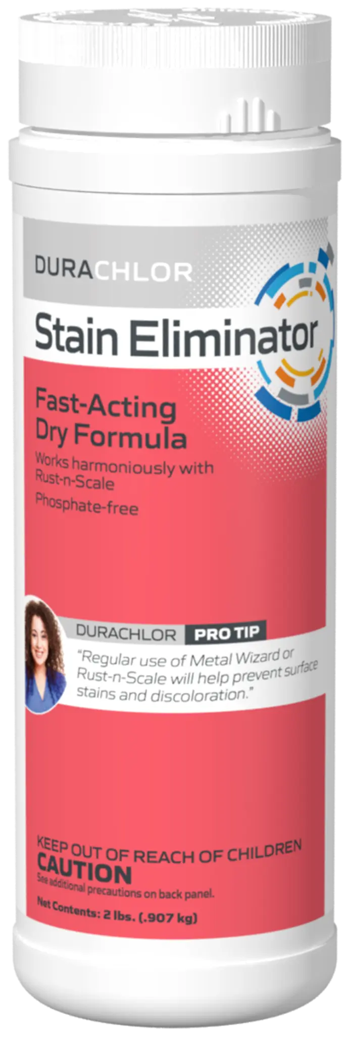 Haviland DuraChlor Stain Eliminator 2 lb Dry Formula for Copper Iron and Manganese Pool Stains