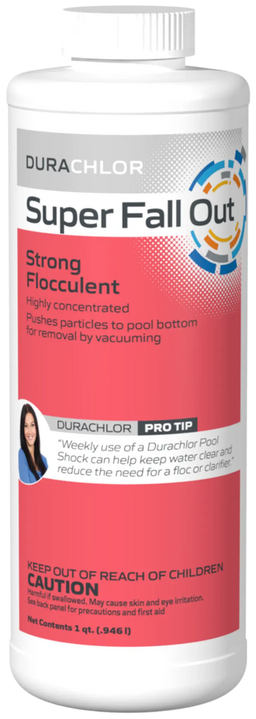 Haviland DuraChlor Super Fall Out 1 Quart Liquid Flocculant for Clearing Severely Cloudy Pool Water