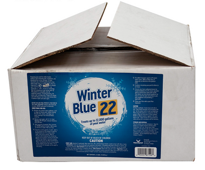 Haviland DuraChlor Winter Blue 22 Pool Winterizer 30 lb box for pools up to 22,000 gallons
