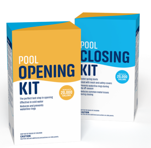Haviland Nature's Care Pool Opening and Closing Chemical Kit for 20,000 Gallon Pools