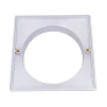 Hayward Square Adjusting Collar (SPX1082F1) Old Style in White for pool skimmers.