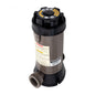Black Hayward CL200EF In-Line Pool Chlorinator with 9 lb capacity