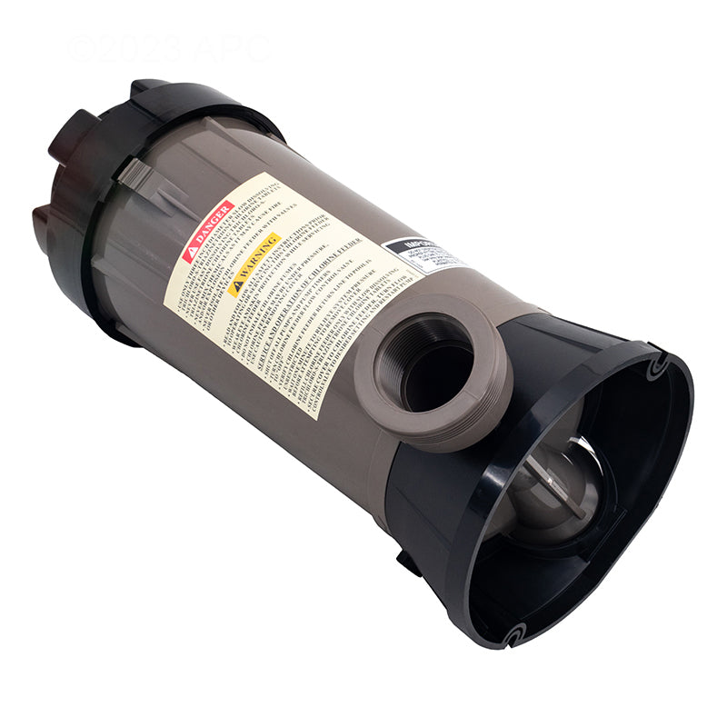 Hayward CL200EF In-Line Automatic Pool Chlorinator - Angled View