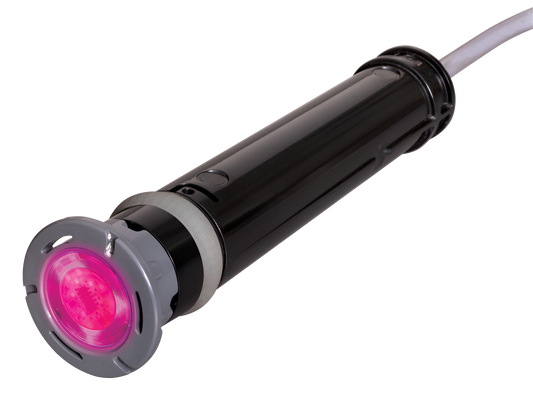 Hayward ColorLogic 320 Multi-Color LED Accent Light, 12V with 100 foot cord for pool steps and water features.