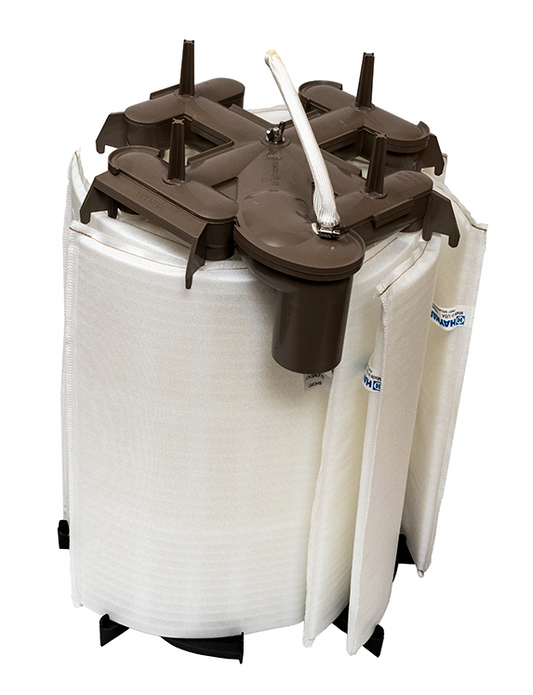 Main Top View of Hayward DEX3600DC 36 sq ft Complete DE Grid Assembly