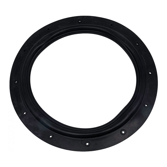 Black rubber Hayward ECX1003 diaphragm gasket for Perflex EC40 and EC50 filters.