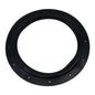 Black rubber Hayward ECX1003 diaphragm gasket for Perflex EC40 and EC50 filters.