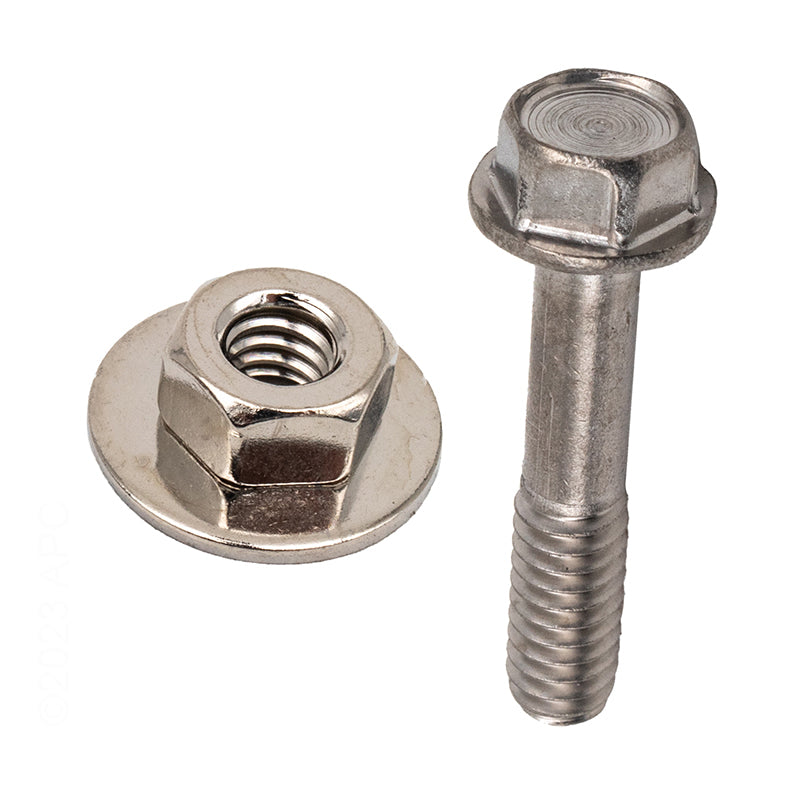 Hayward ECX10271A PerFlex DE Filter Head Screw Set (1 Bolt and 1 Nut)
