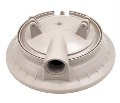 Main view of the Hayward ECX5000BP Perflex Filter Head Assembly showing the beige thermoplastic housing and threaded port.