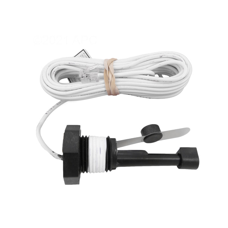 Hayward GLX-FLO-RP Flow Switch and 15 ft Cable Coil - Side View