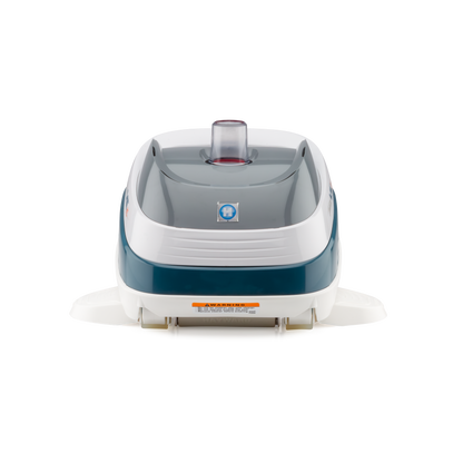 Front view of the Hayward PoolVac XL (W32025ADV) showing the specialized throat and soft-touch brushes for vinyl pool surfaces.