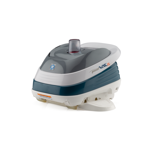 Left profile view of the Hayward PoolVac XL (W32025ADV) automatic suction cleaner for vinyl and fiberglass pools.