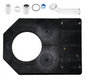 Hayward S200PAK3 Molded System Base Platform with Clear Sweep Union and Hardware for Pool Pumps and Filters