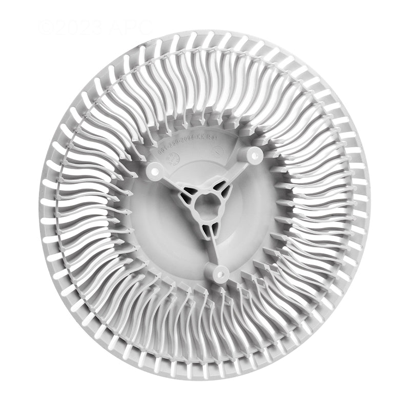 Underside view of Hayward Paramount SDX2 High Flow Safety Drain Cover showing structural support and central mounting point.