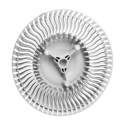 Underside view of Hayward Paramount SDX2 High Flow Safety Drain Cover showing structural support and central mounting point.