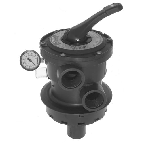 Hayward SP071621 Vari-Flo XL 2-inch FIP top-mount multiport valve for ProSeries sand filters featuring a 6-position control handle.