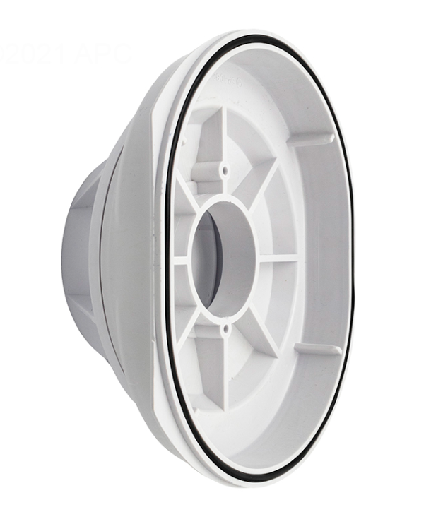 Side profile of Hayward SP1082FV float valve showing heavy-duty plastic construction and rubber seal