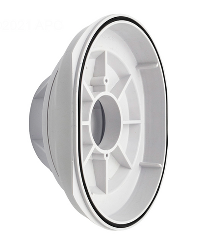 Side profile of Hayward SP1082FV float valve showing heavy-duty plastic construction and rubber seal