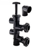 Hayward SP410X602S 2-Position Slide Valve for Sand Filters with 2-inch Socket Unions - Front View