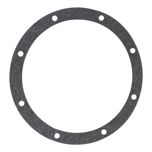 Black Hayward SPX1048D paper main drain gasket replacement G112P with eight mounting holes.