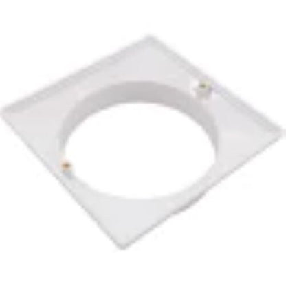 Top view of the Hayward SPX1082F1 square adjusting collar showing the smooth plastic finish.