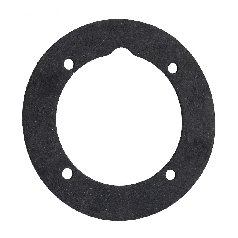 Black Hayward SPX1408C inlet fitting gasket G-226 with center opening and four mounting holes.
