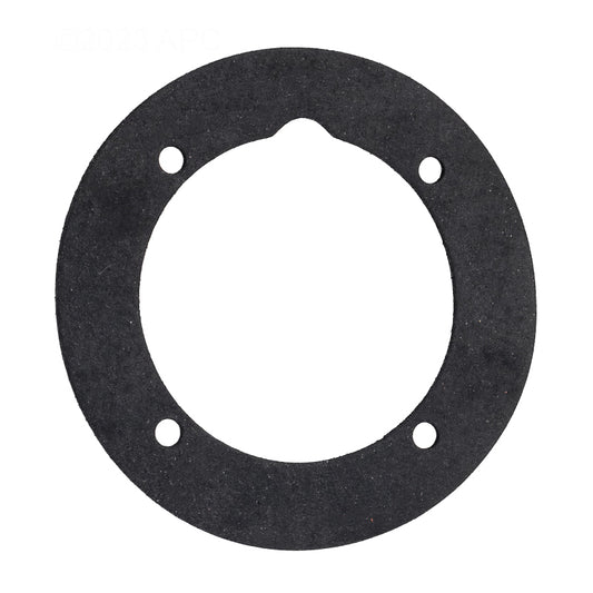 Black Hayward SPX1408C inlet fitting gasket G-226 with center opening and four mounting holes.