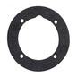 Black Hayward SPX1408C inlet fitting gasket G-226 with center opening and four mounting holes.