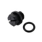 Angled view of genuine Hayward SPX1700FG 1/4 inch pump drain plug with gasket