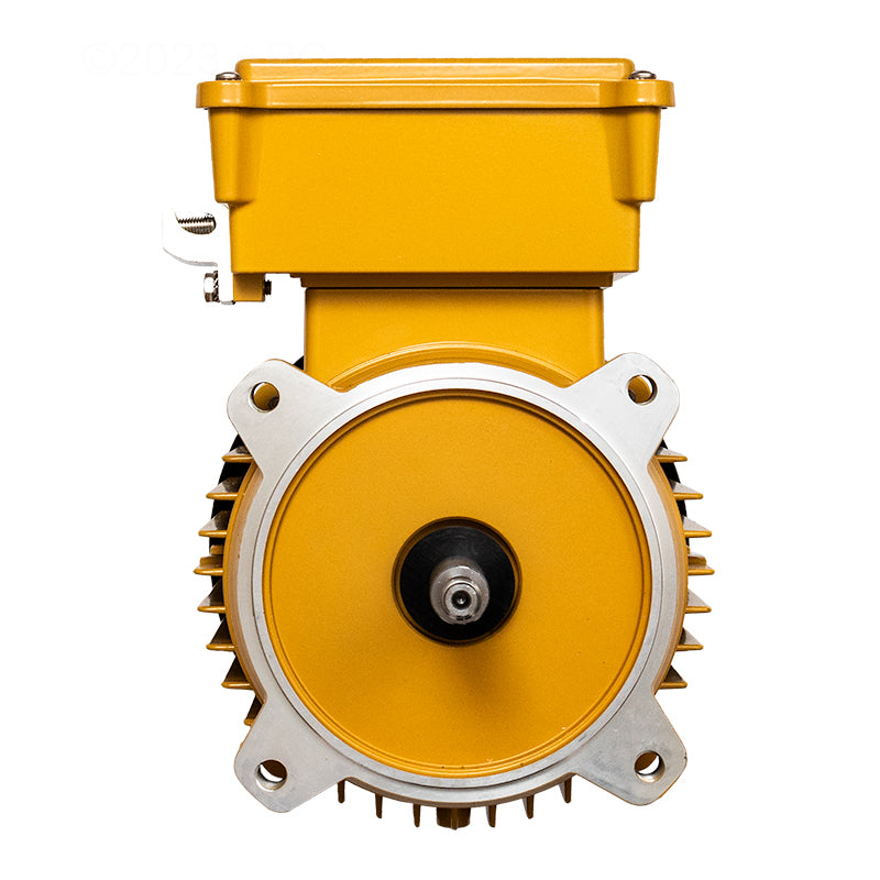 Hayward SPX2607Z1MTG 1 HP TEFC 56J C-Flange Pool Pump Motor - C-Flange Threaded Shaft View