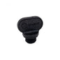 Side profile view of genuine Hayward SPX4000FG threaded drain plug and gasket