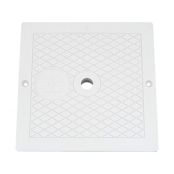 Hayward Square White Skimmer Lid (SPX1082E) OEM replacement for pool skimmers.