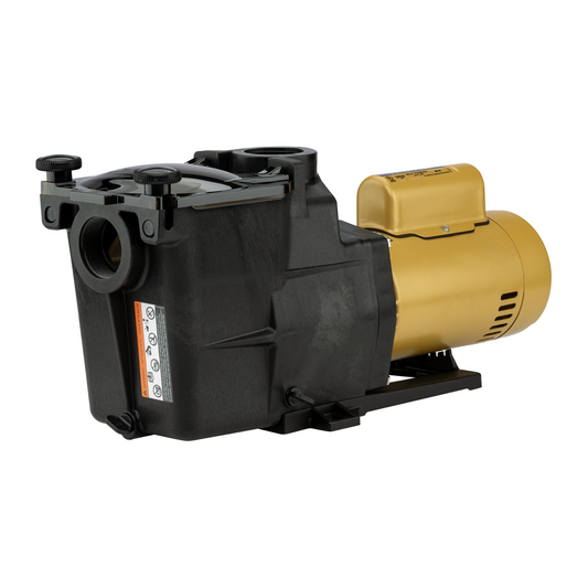 Hayward Super Pump 1HP W3SP2607X10 In-Ground Pool Pump - Front Profile View.