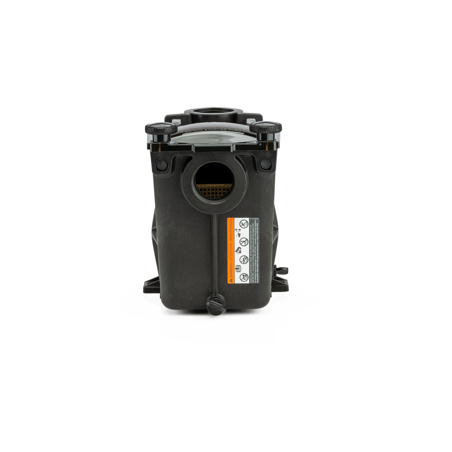 Hayward SP2605X7 Super Pump 3/4HP Pool Pump - Front View 110 Cu In Strainer Basket Clear Lexan Lid