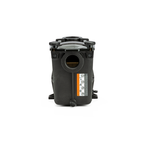 Hayward SP2605X7 Super Pump 3/4HP Pool Pump - Front View 110 Cu In Strainer Basket Clear Lexan Lid