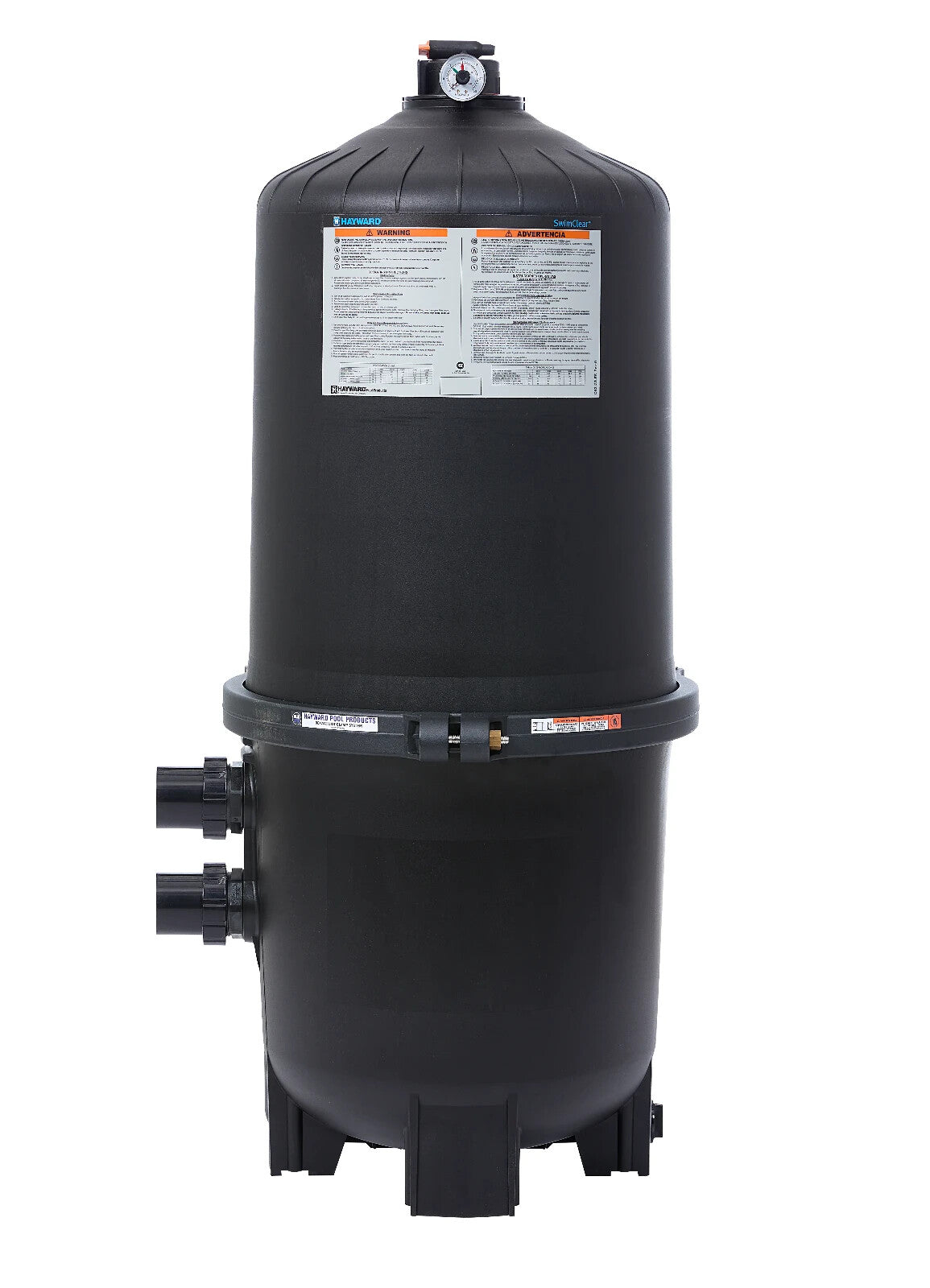 Hayward SwimClear W3C4030 Multi-Element Cartridge Pool Filter, 425 Sq. Ft. Capacity for Inground Pools.