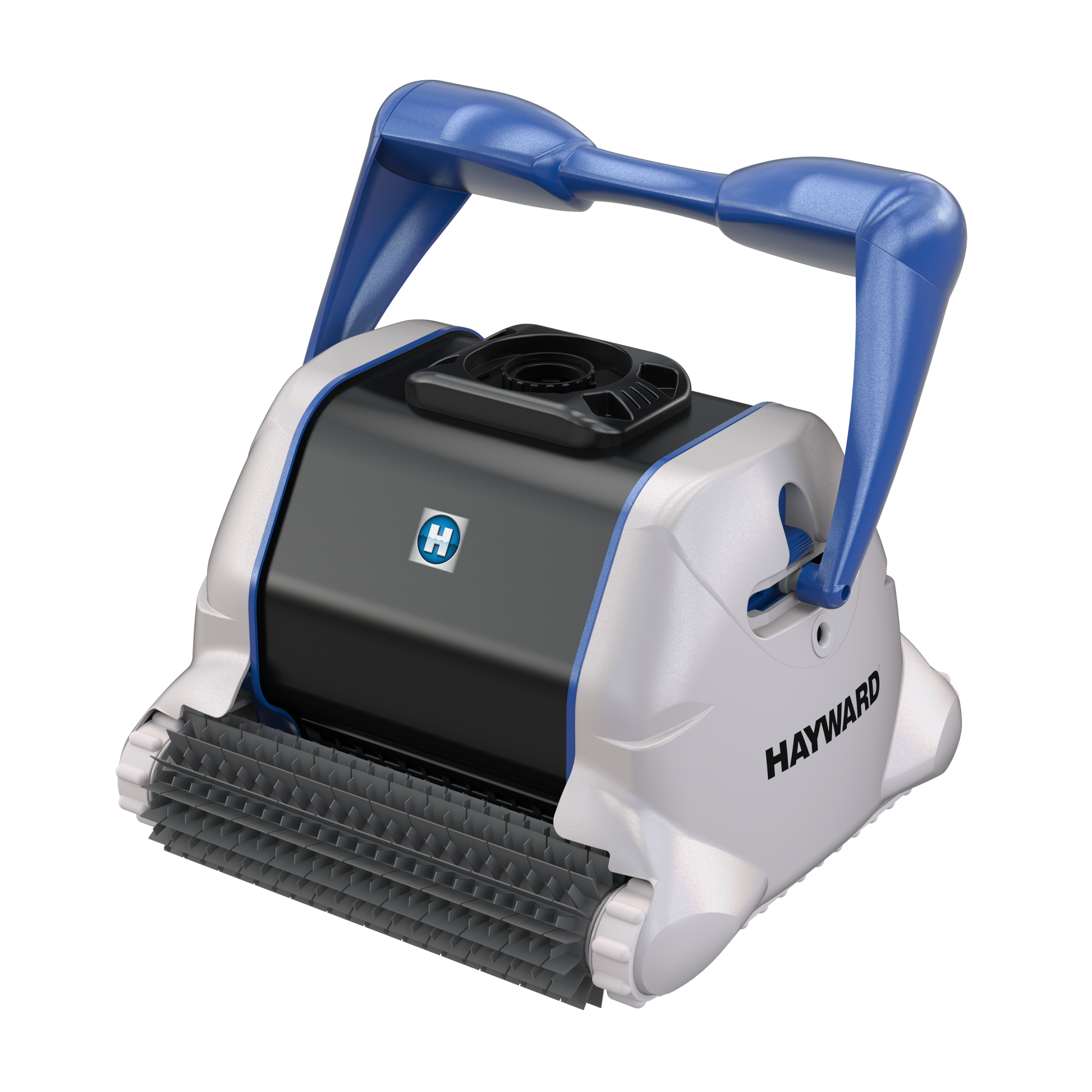 Left-side view of the Hayward TigerShark QC (W3RC9990CUB) robotic pool cleaner.