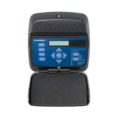 Top-down view of the programmable digital interface for the Hayward W3SP3202VSP pump.