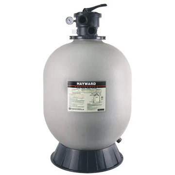 Hayward W3S244T ProSeries 24-inch top-mount sand filter with 1.5-inch multiport valve.