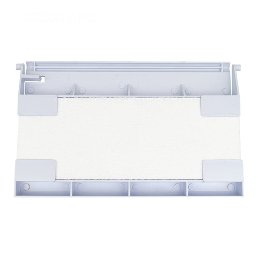 Jacuzzi Deckmate 43305606R Skimmer Weir Door Rear View showing structural ribs