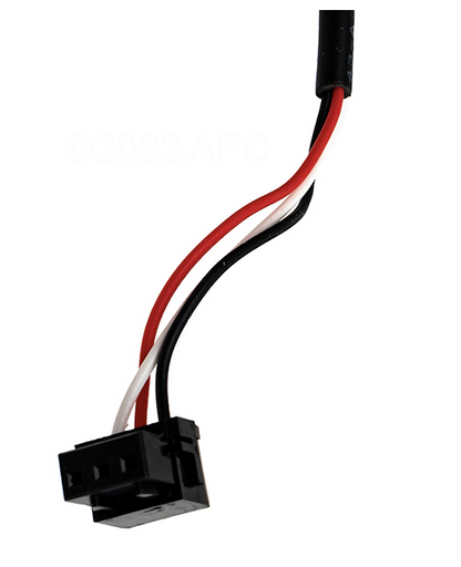 24V power cable and connector for the Jandy AquaLink RS Valve Actuator.