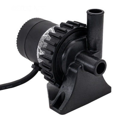 Laing 74427 E5 SilentFlo 5000 Spa Circ Pump - Angled View Highlighting 3/4 Inch Barb Connections