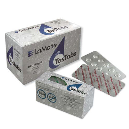 LaMotte 6999A-J DPD #1 Rapid TesTabs 100-Count Box and Strips
