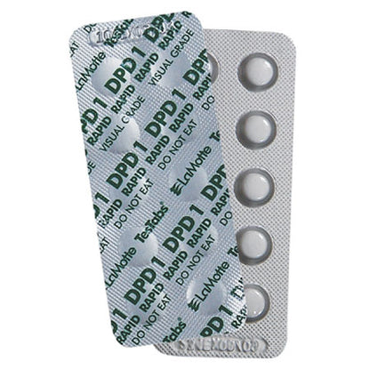 LaMotte 6999A-J DPD #1 Rapid TesTabs Foil Blister Strip