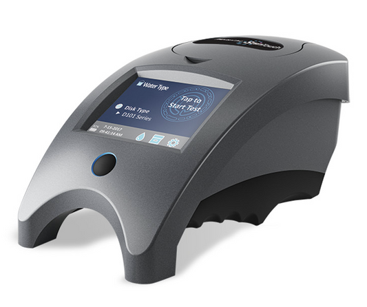 LaMotte WaterLink Mobile Spin Touch Lab (3581) digital water testing photometer.
