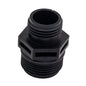 Little Giant 177343 Garden Hose Adapter for APCP-1700 Cover Pump, Black Plastic, 1-1/4 Inch MNPT to 3/4 Inch GHT