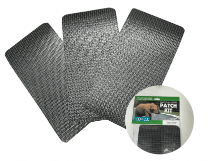 Loop-Loc Aqua-Xtreme Gray safety pool cover repair patch kit (3-pack)