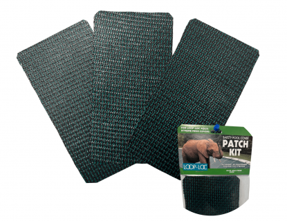 Loop-Loc Aqua-Xtreme Green safety pool cover repair patch kit (3-pack)