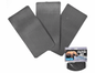 Loop-Loc Gray Superdense Mesh Safety Cover Patch Kit - 3 Pack