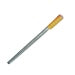 Close-up of the notched stainless steel tip of the Loop-Loc LLROD installation tool - Al's Cool Pool Store